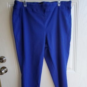 Blue dress pants
